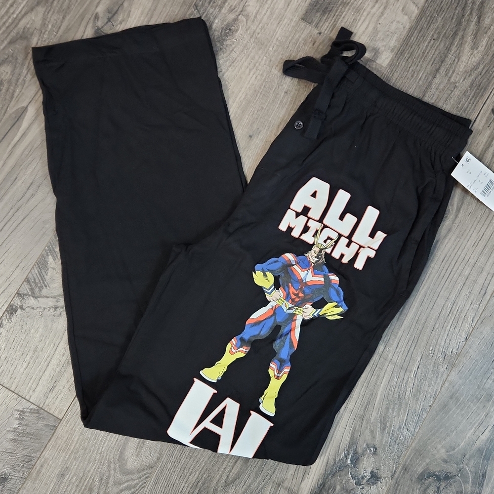 My Hero Academia Mens Loungewear Size Medium